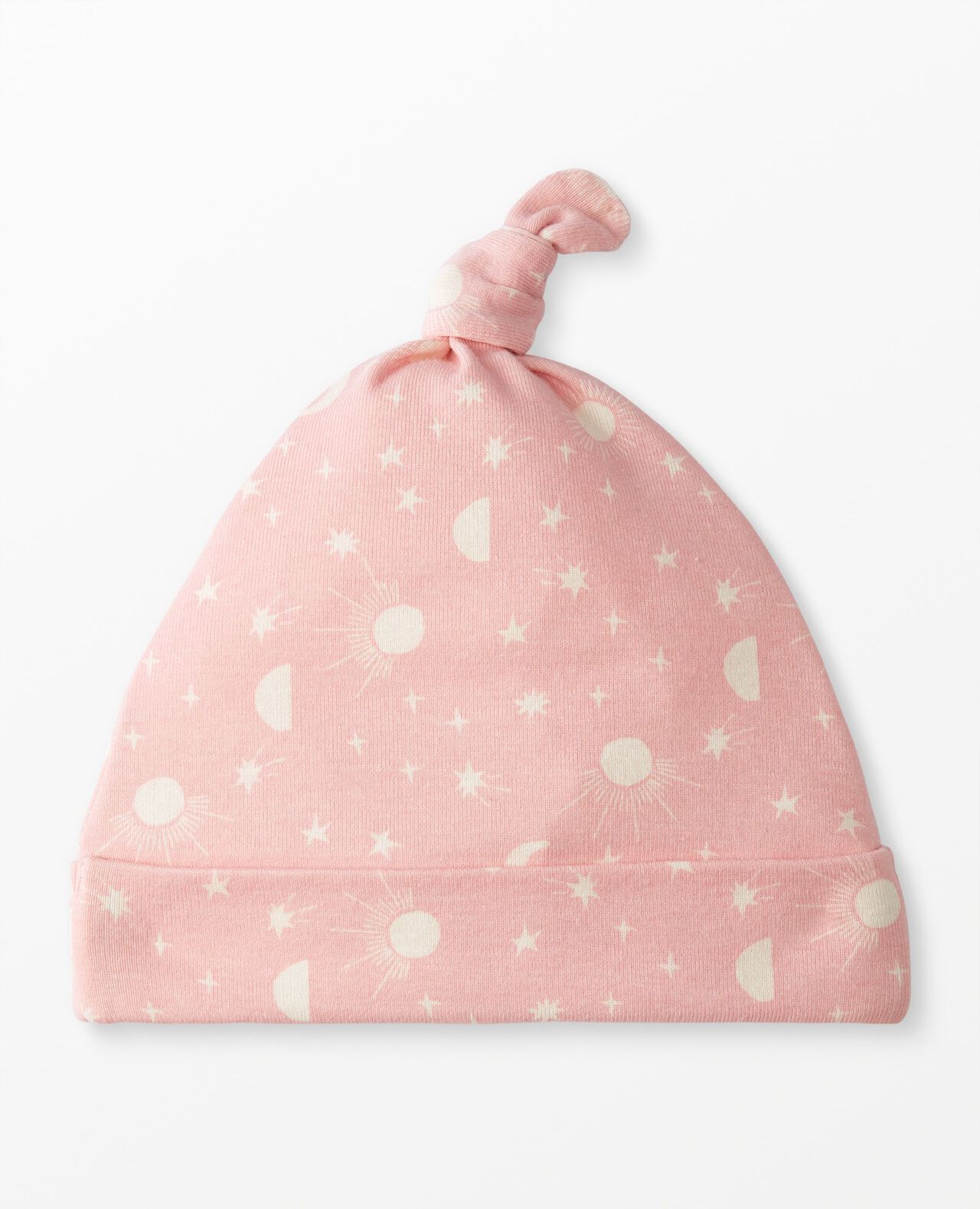 Baby Layette Top Knot Beanie - Image 4