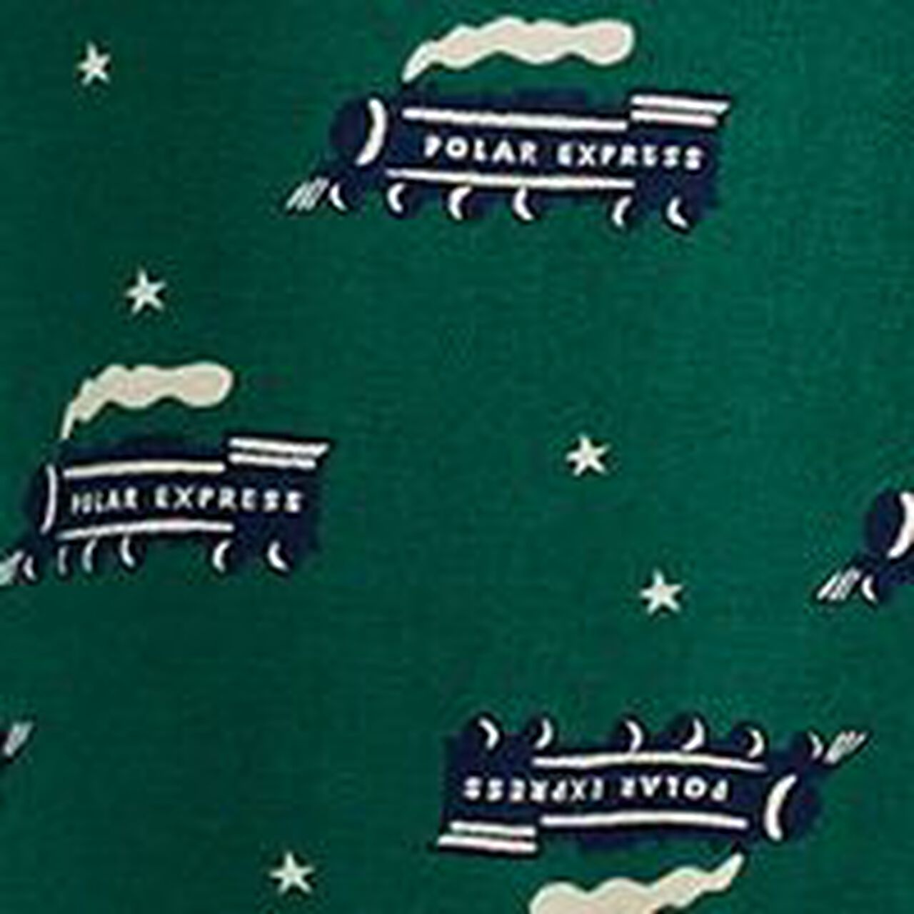 Adult The Polar Express Flannel Pajama Top - Image 5