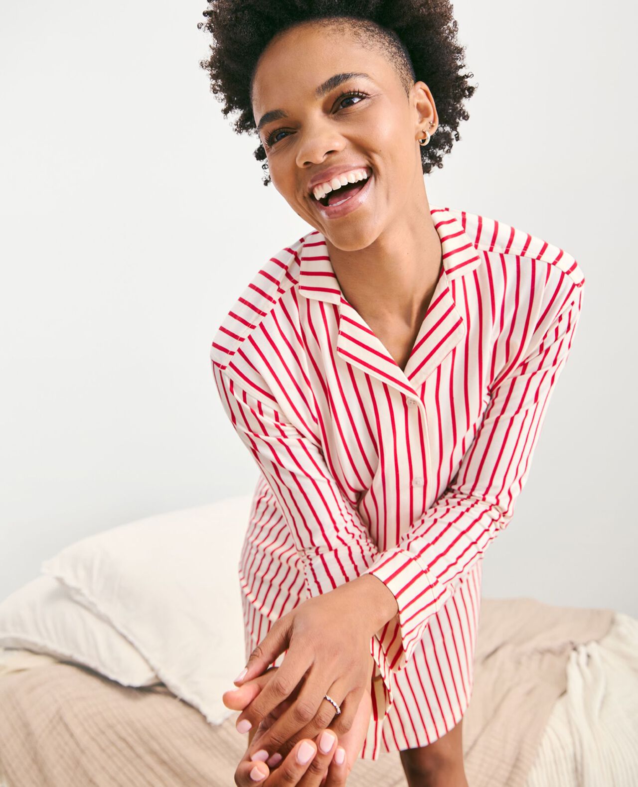 Women's Long Sleeve HannaSoft™ Nightshirt - Image 5
