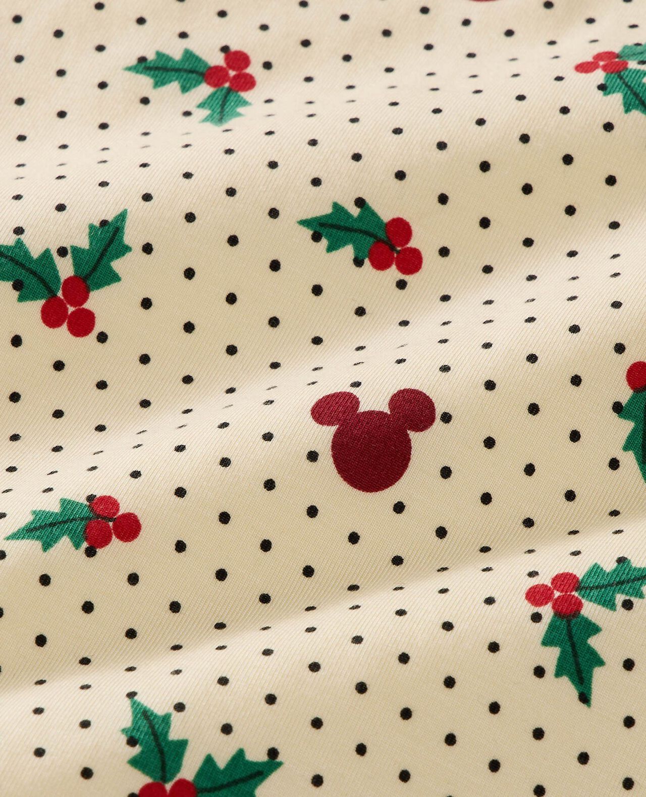 Women's Disney Mickey Mouse Holiday HannaSoft™ Long Sleeve Pajama Set - Image 2
