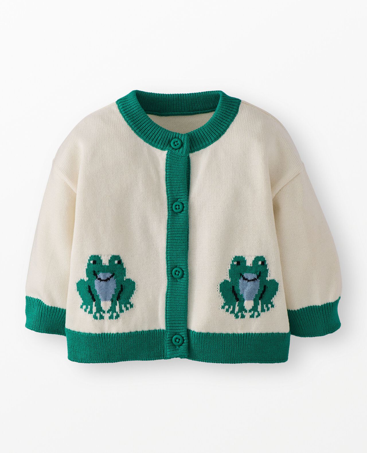 Baby Frog Cardigan Sweater - Image 2