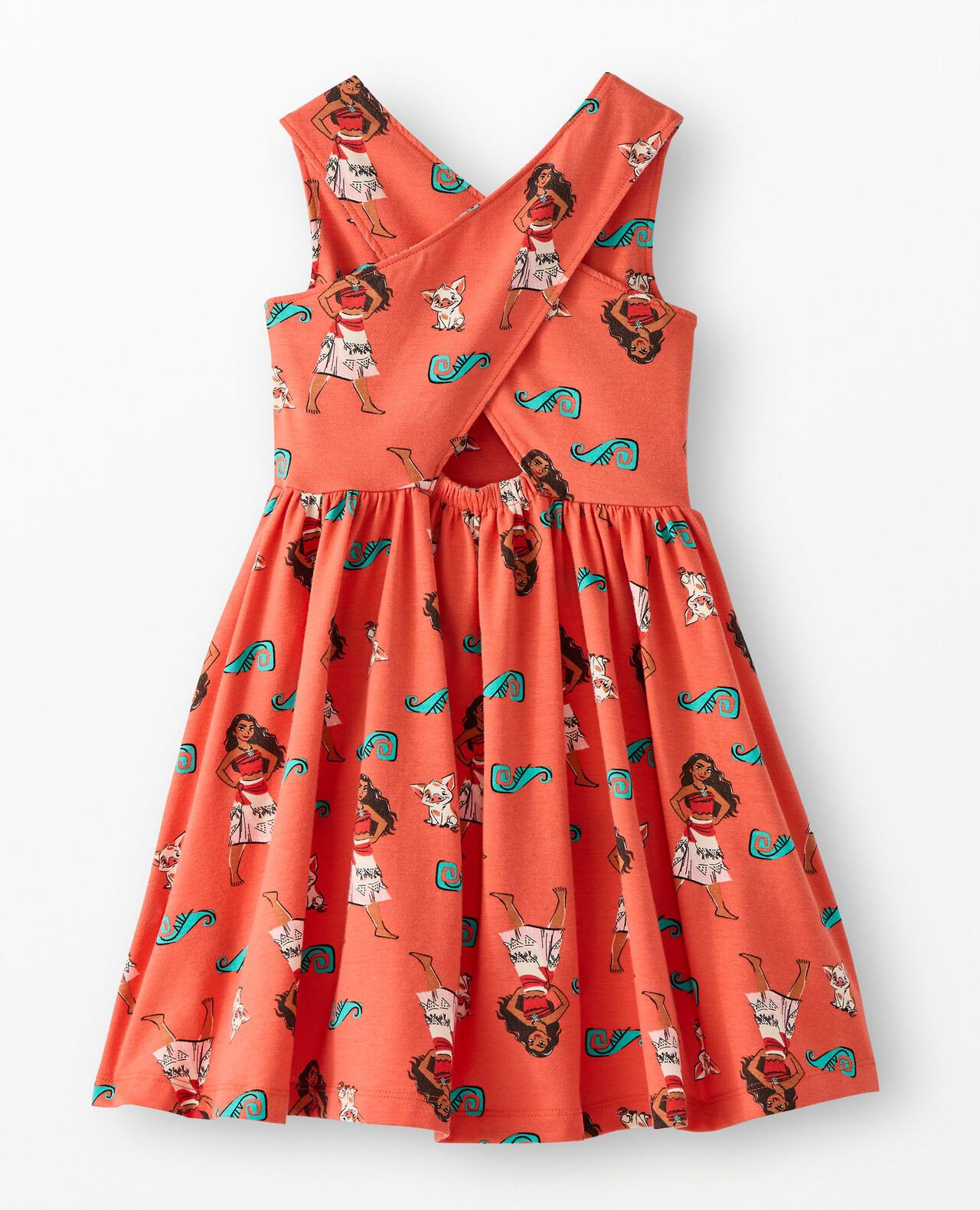 Disney Moana Crossback Skater Dress with Pockets - Image 3