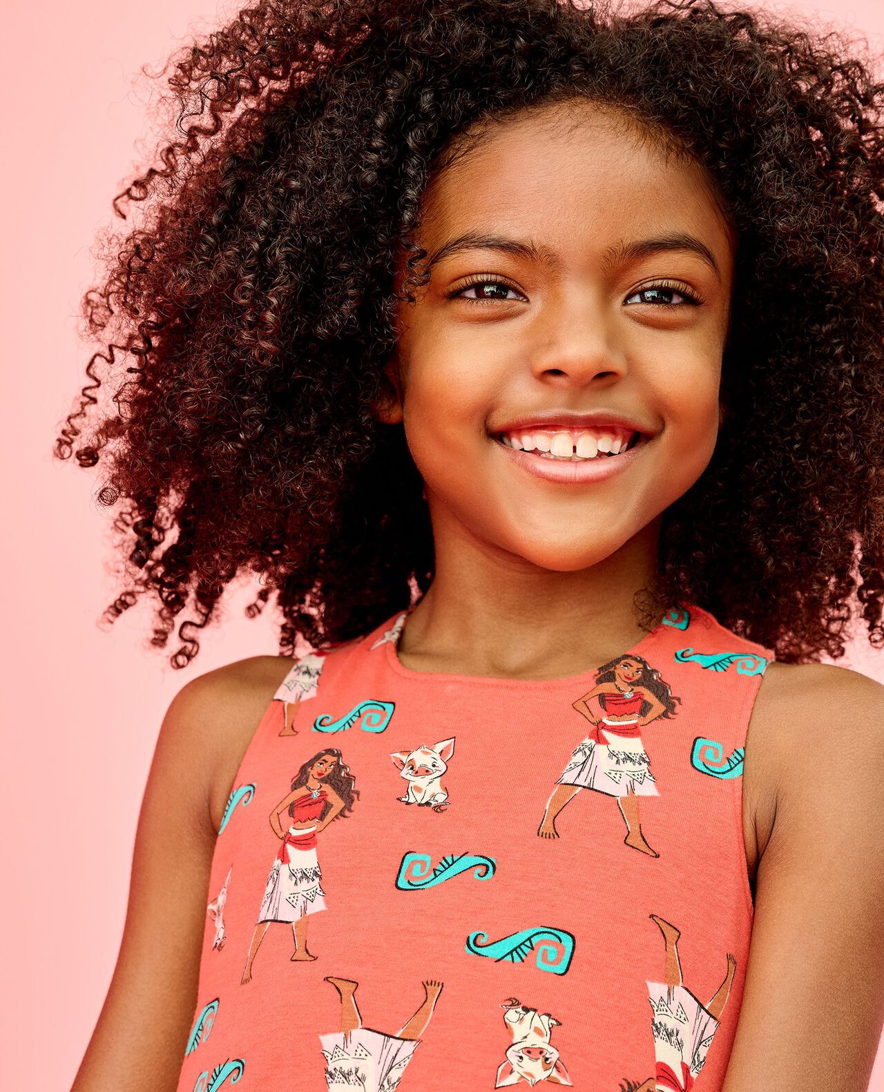 Disney Moana Crossback Skater Dress with Pockets - Image 6