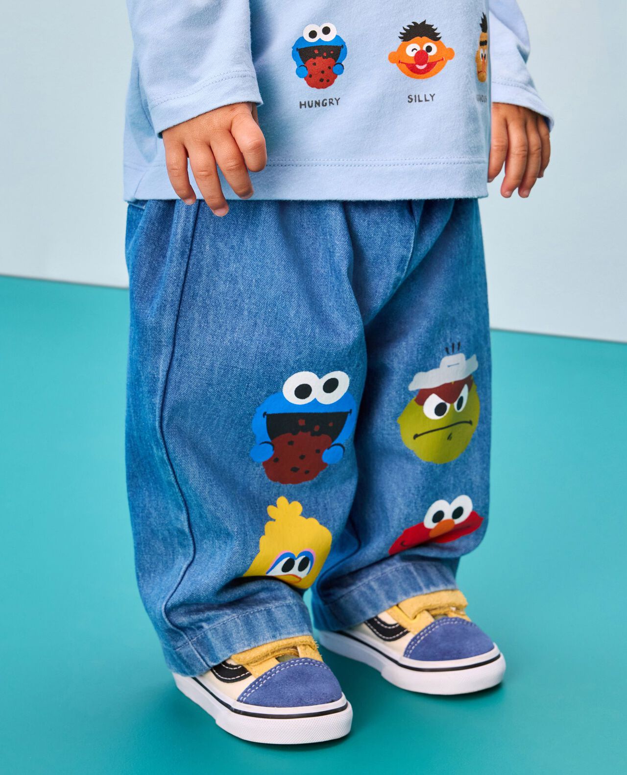 Sesame Street Denim Barrel Pants - Image 4