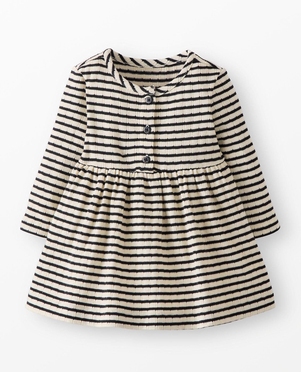 Baby Long Sleeve Henley Dress