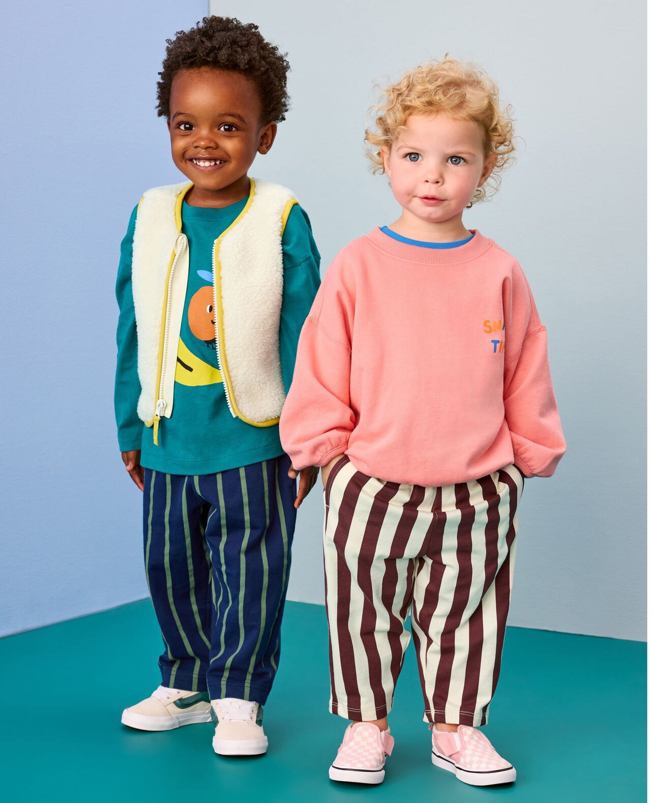 Baby French Terry Tapered Pants - Image 5