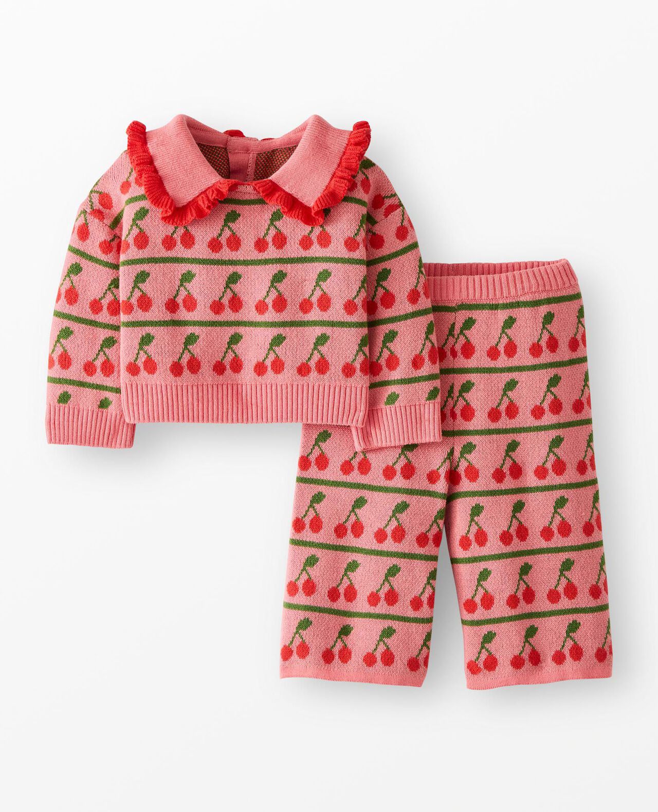 Baby Collared Sweater Set - Image 2
