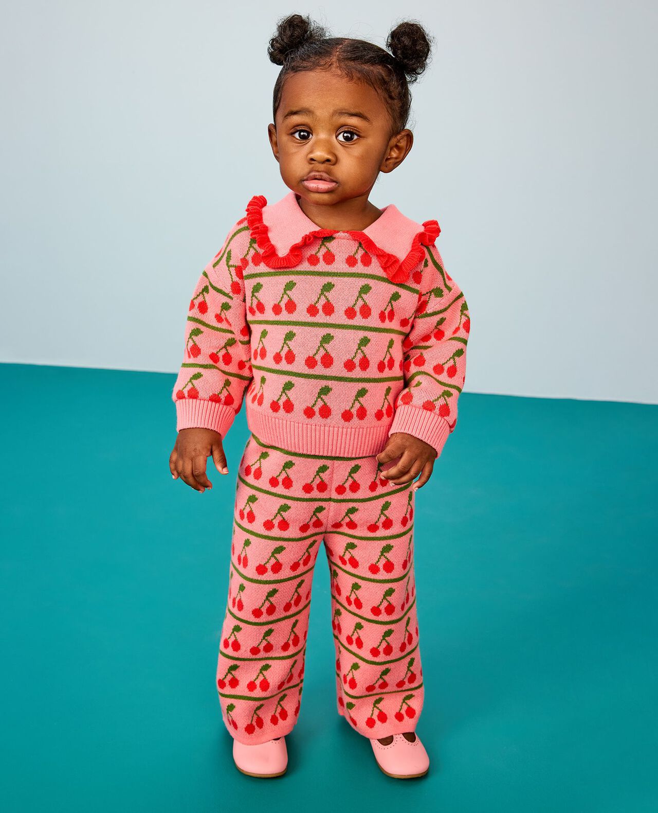 Baby Collared Sweater Set - Image 5