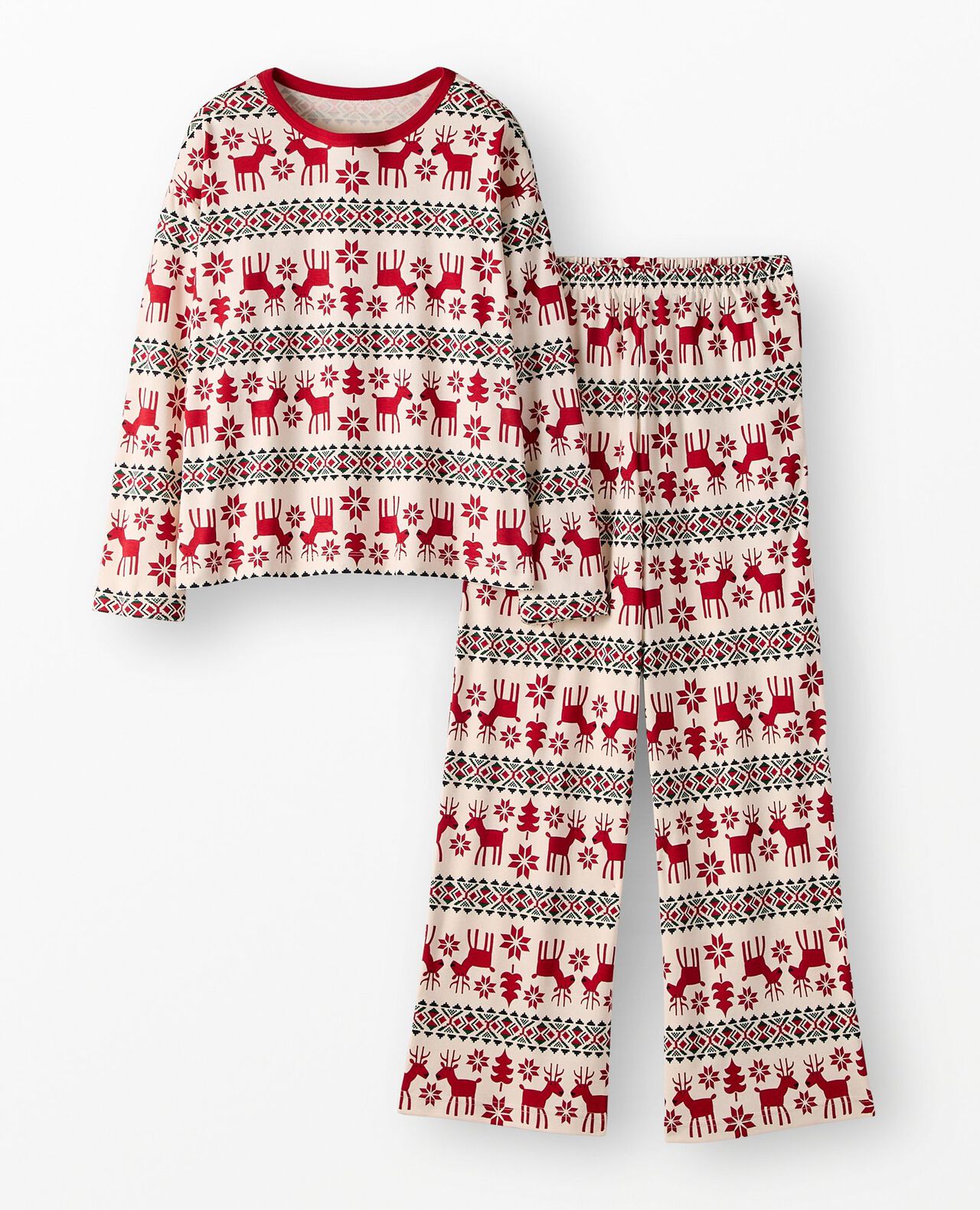 Women's Holiday Wide Leg Pajama Set