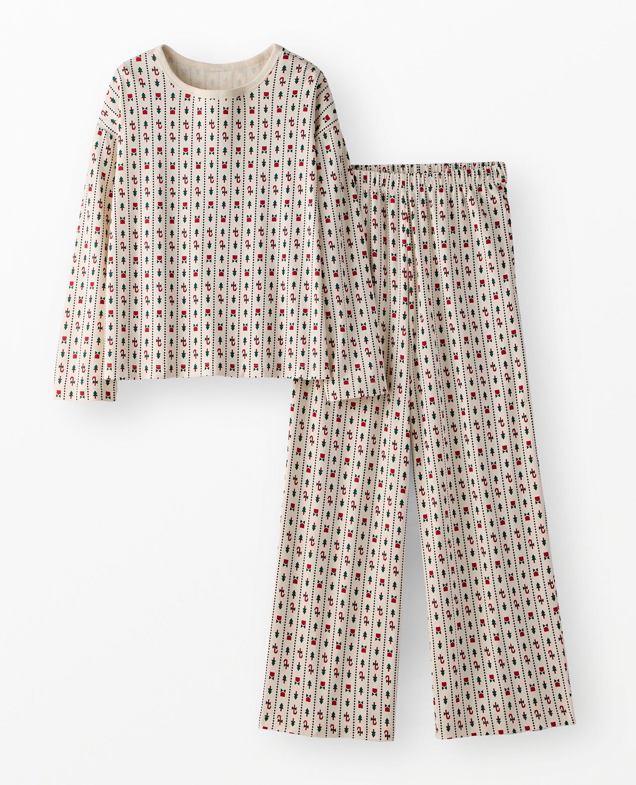 Women's Holiday Wide Leg Pajama Set